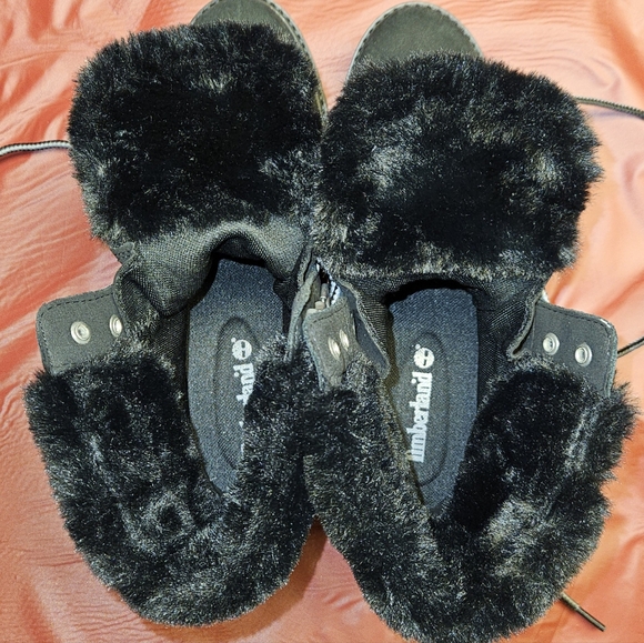 Timberland ReBOTL Black Nubuck Fleece Luxe sz8 New w/Out Tag or Box - Picture 8 of 15